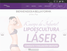 Tablet Screenshot of liposuccionlaserperu.com